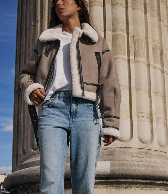 ABIGAIL™|Giacca versatile khaki